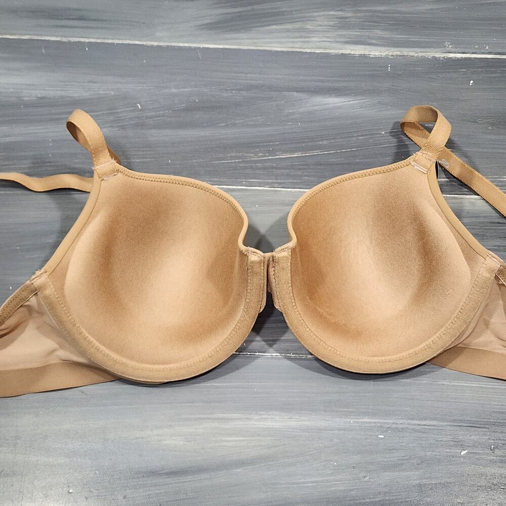 Wacoal Contour Bra 36C Shape Revelation Shallow Top Contour Bra 853387 Praline - Picture 6 of 8